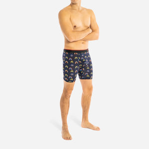 Boxer BN3TH Classic Print Rainbow Navy