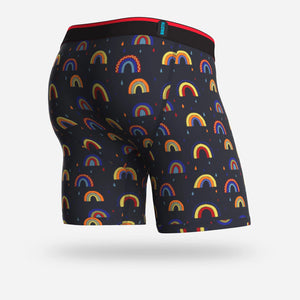 Boxer BN3TH Classic Print Rainbow Navy