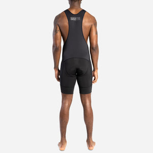 NORTH SHORE LINER BIBSHORT Black