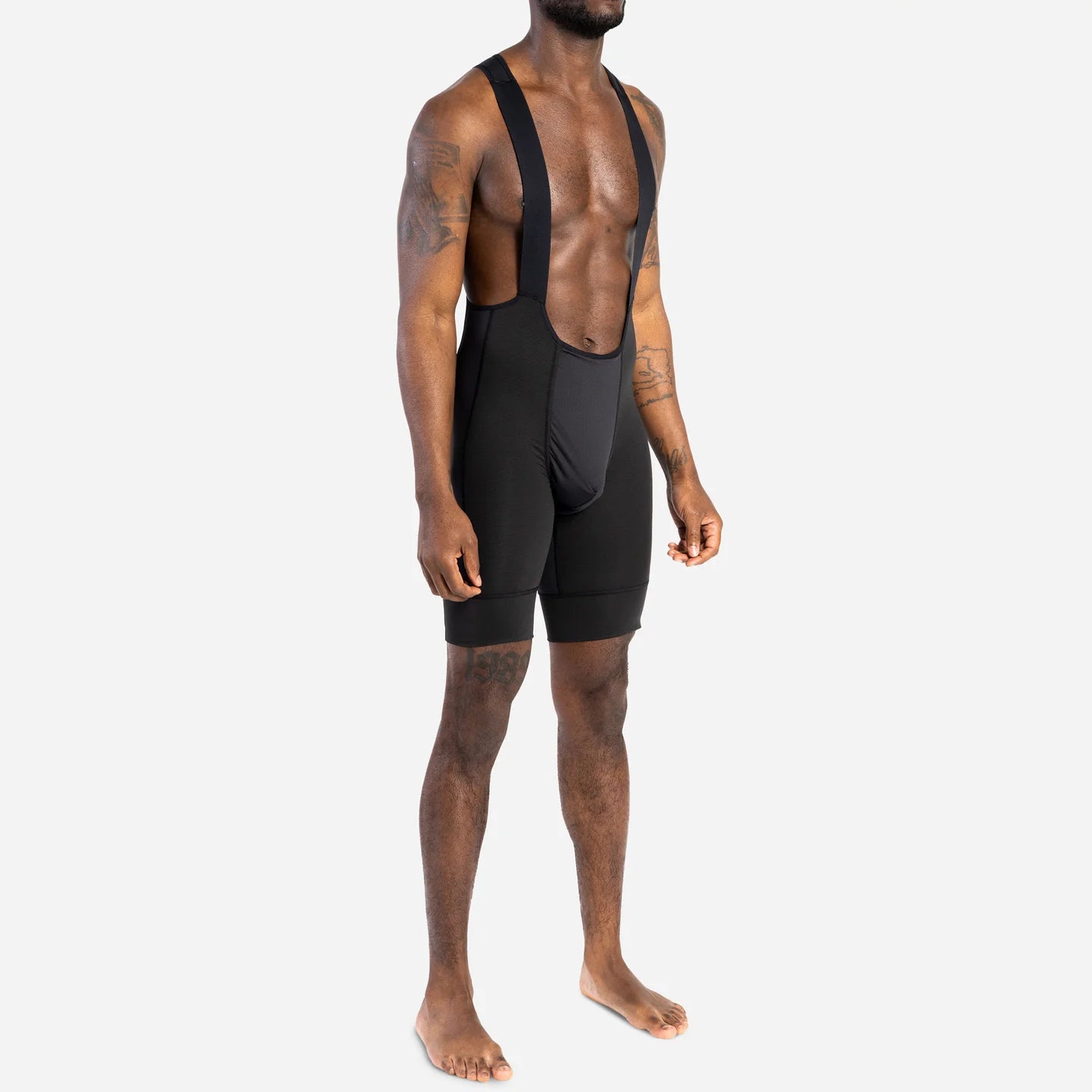 NORTH SHORE LINER BIBSHORT Black