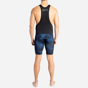 NORTH SHORE LINER BIBSHORT Washed Out Navy