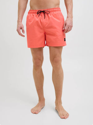 Maillot de bain Jack & Jones Maui AKM Hot Coral