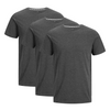 3 t-shirts en bambou : Charcoal