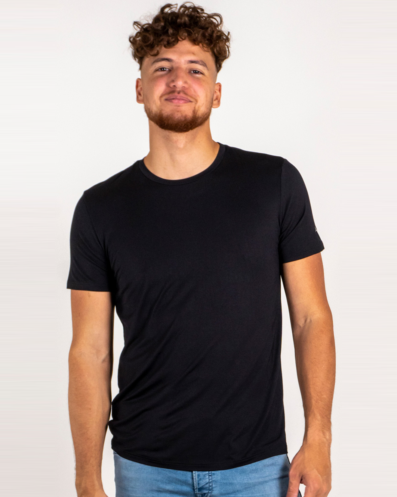 T-shirt Nu noir en bambou