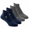 4 pairs of ankle socks: Navy &amp; Charcoal
