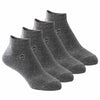 4 pairs of ankle socks: Grey