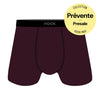 Max Short Boxer – 3.5 in: Burgundy