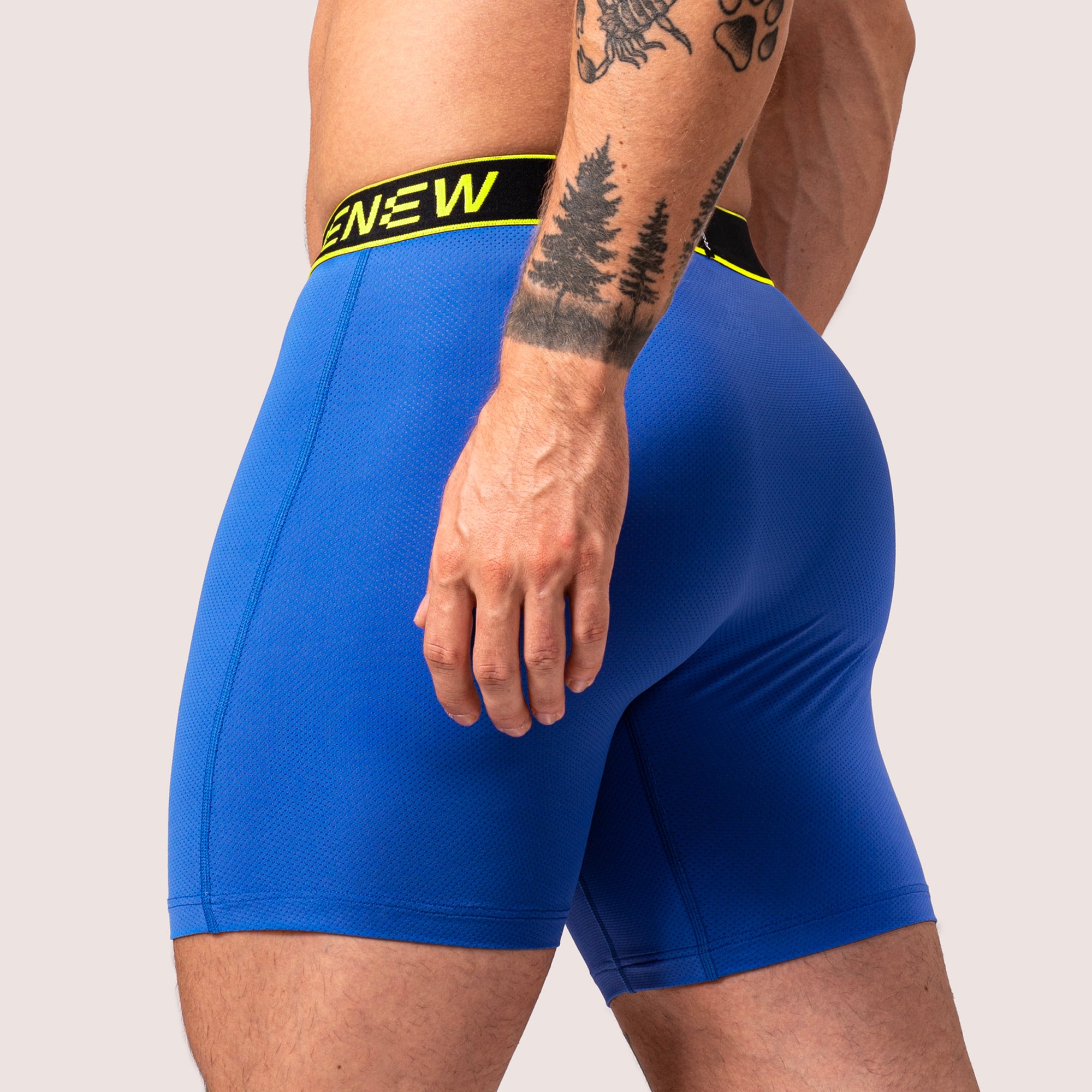 Renew Boxer Brief : Blue 3 pack