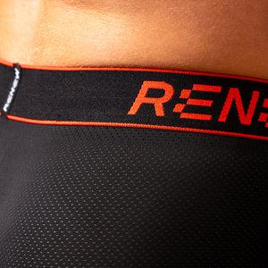 Renew Boxer Brief : Black & Red