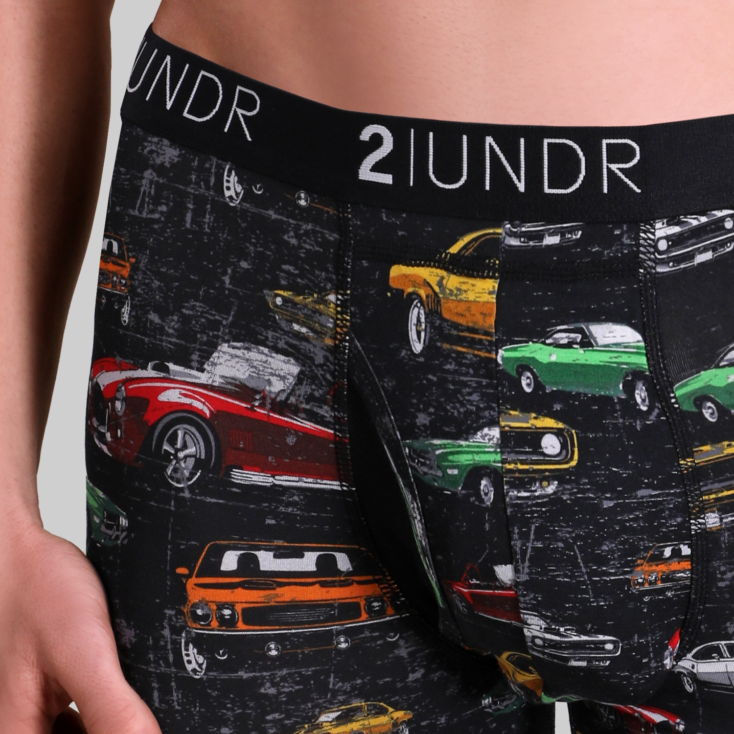 Boxer court Swing Shift Vintage Muscle