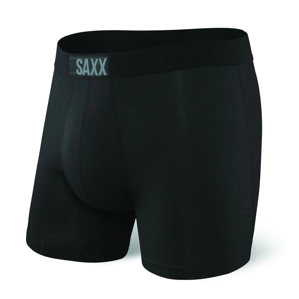 Saxx - Vibe Boxer Brief : All Black