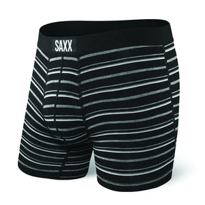 Saxx - Vibe Boxer Brief : Black Coast Stripe