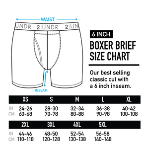 Pack de 2 boxers sélectionnés 2Undr Flower Power/ Smiley