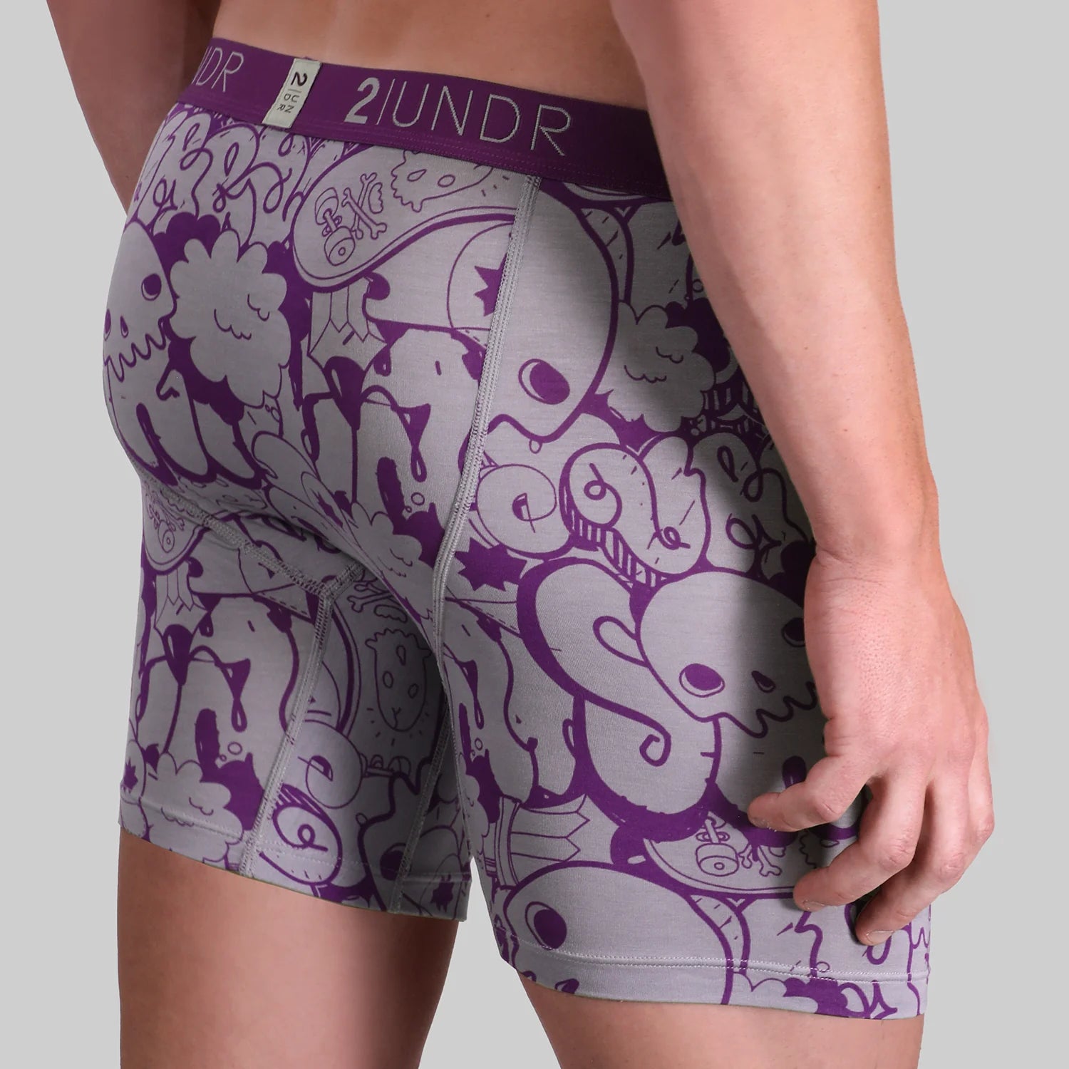 Boxer 2Undr Swing Shift - Skulled