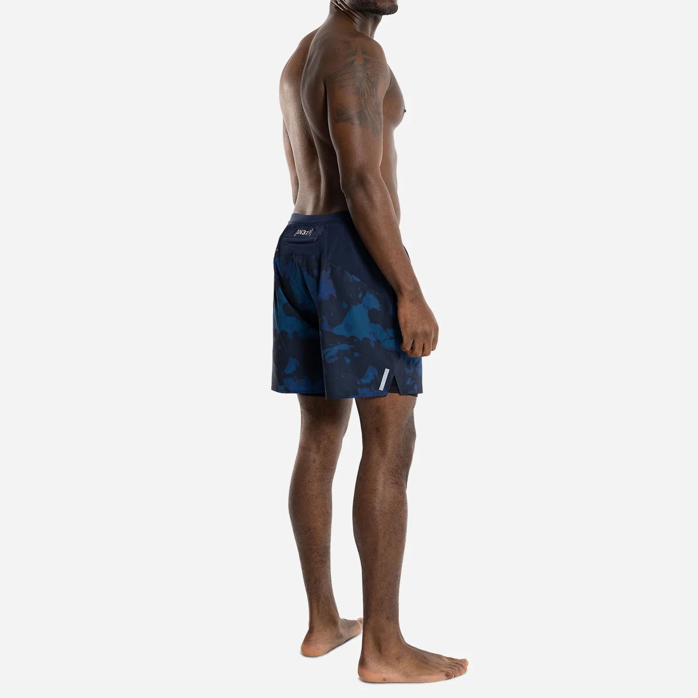 Short BN3TH RUNNERS HIGH SHORT WASHED OUT NAVY