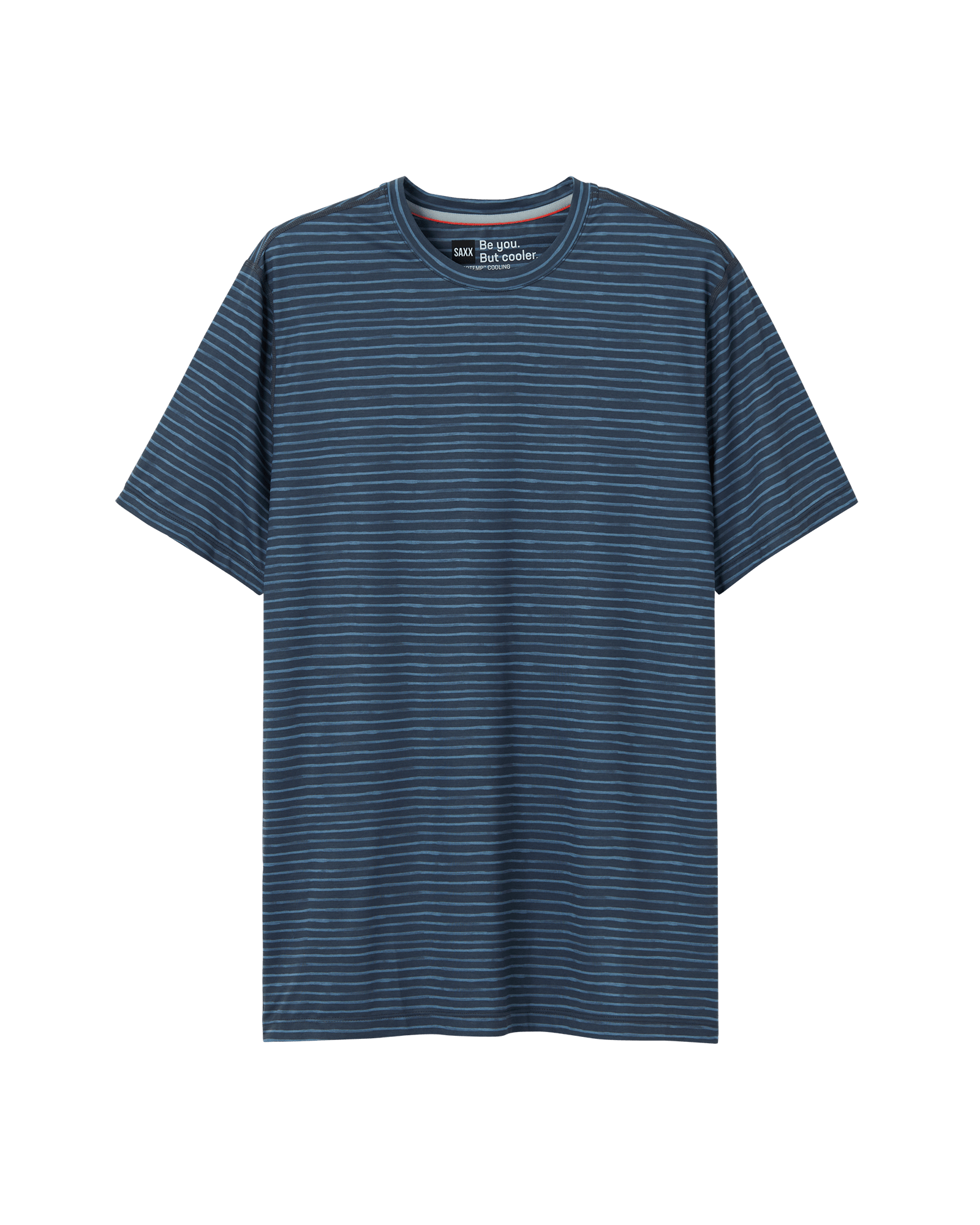 T-shirt DROPTEMP™ ALL DAY COOLING RAYURE MARQUEUR MARINE