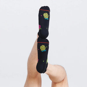 Saxx - Low Show Socks : Pineapple Flip-Black