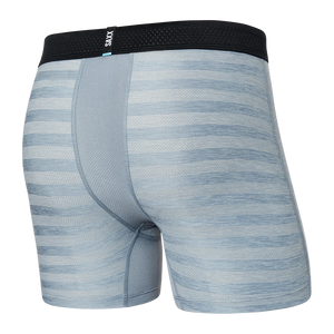 Saxx - Droptemp™ Cooling Mesh Boxer Brief : Mid Grey Heather