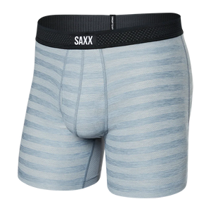 Saxx - Droptemp™ Cooling Mesh Boxer Brief : Mid Grey Heather