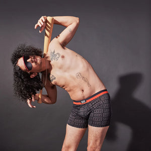 Boxer Saxx Sport Mesh CHECKERBOARD-BLACK