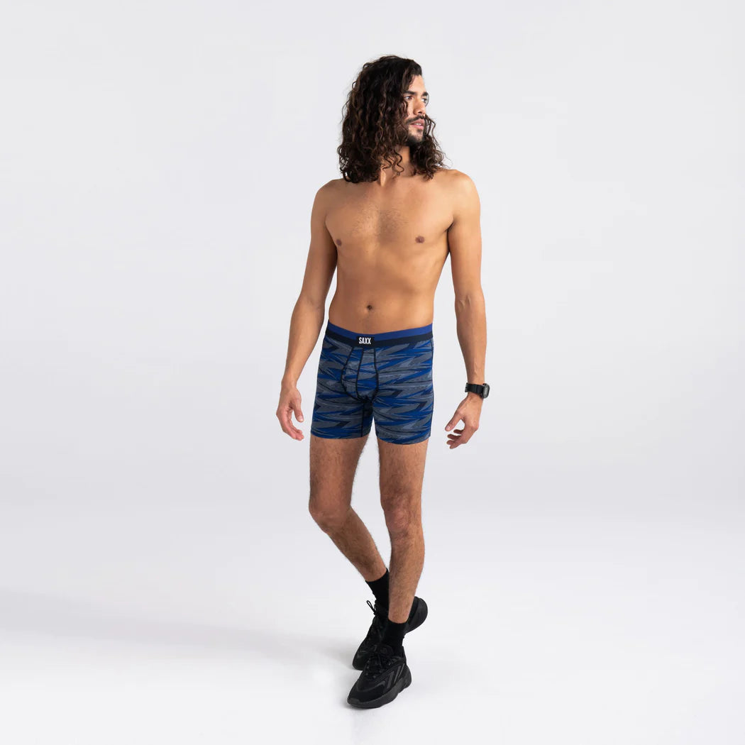 Boxer Saxx Sport Mesh LIGHTNING STRIPE-BLUE