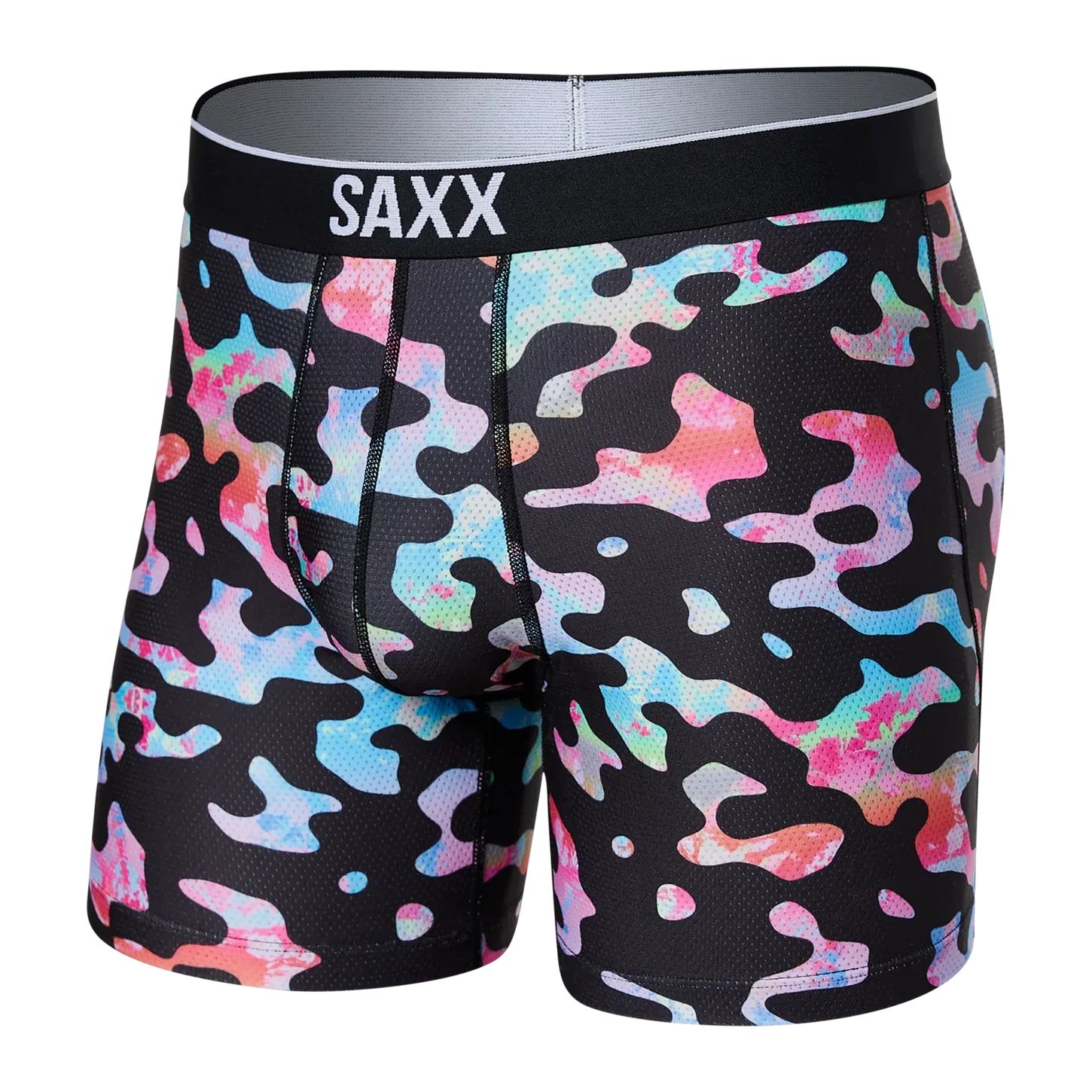 Saxx - Volt Boxer Brief : Washed Out Camo-Multi