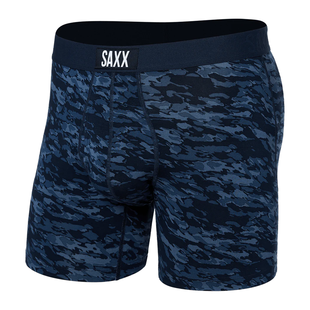 Boxer Saxx Ultradoux Basin Camo- Navy