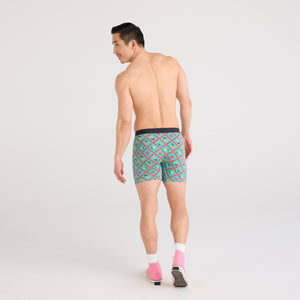 Boxer Ultradoux PLAID PIÑA COLADA-AQUA