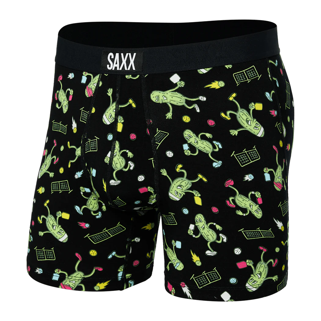 Boxer Saxx Ultradoux PICKLEBALL- BLACK