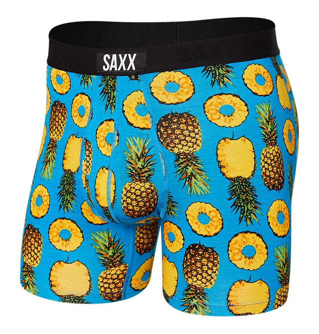 Boxer Saxx Ultra avec Ouverture Polka Pineapple