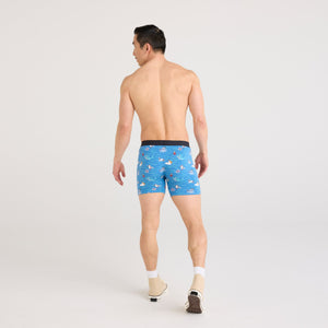 Boxer Saxx Ultradoux PROFITER DU JOUR-BLEU LAC