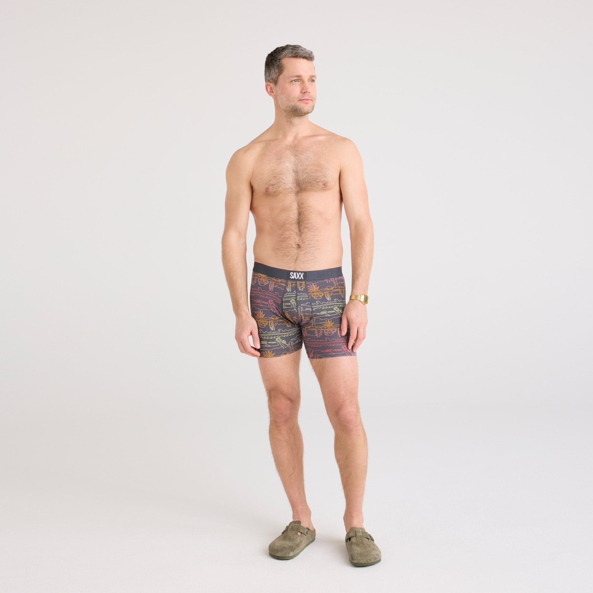 Boxer Ultradoux VOYAGE ESTIVAL-ÉBÈNE