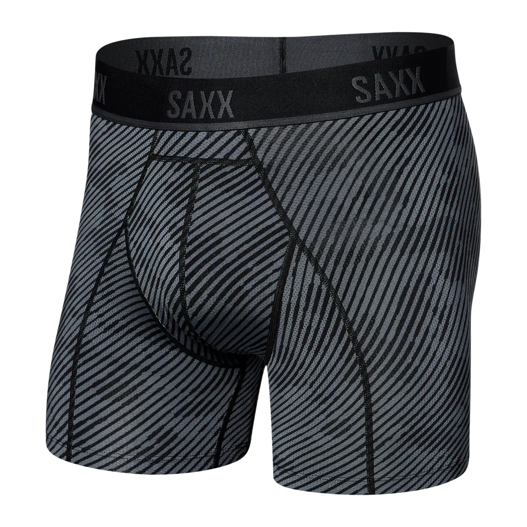 Saxx - Kinetic Light Compression Boxer Brief : Optic Camo-Black