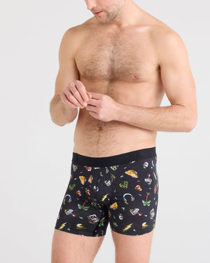 Boxer DROPTEMP™ COOLING COTTON PARADIS DU JOUEUR-NOIR