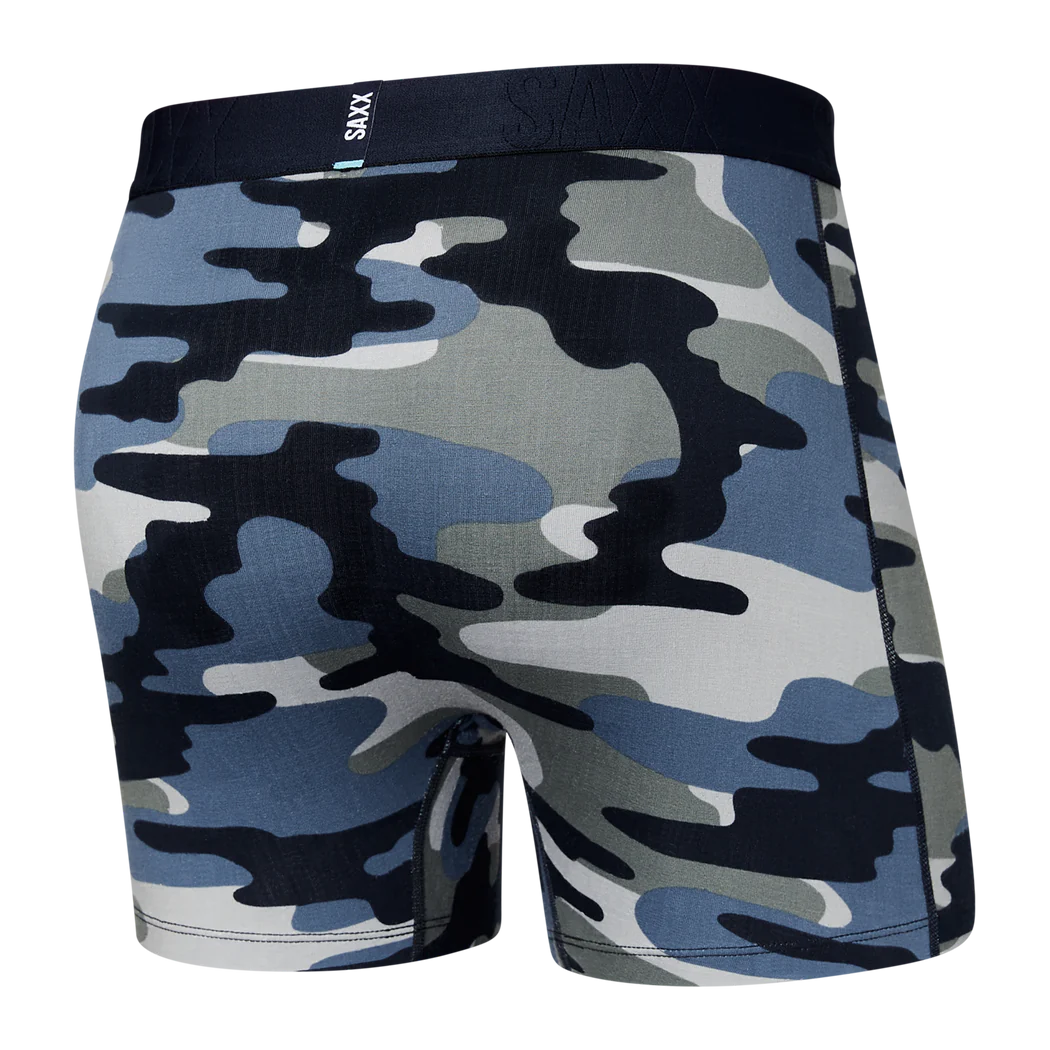 Boxer Saxx DROPTEMP™ COOLING Cotton TIDAL CAMO-BLUE