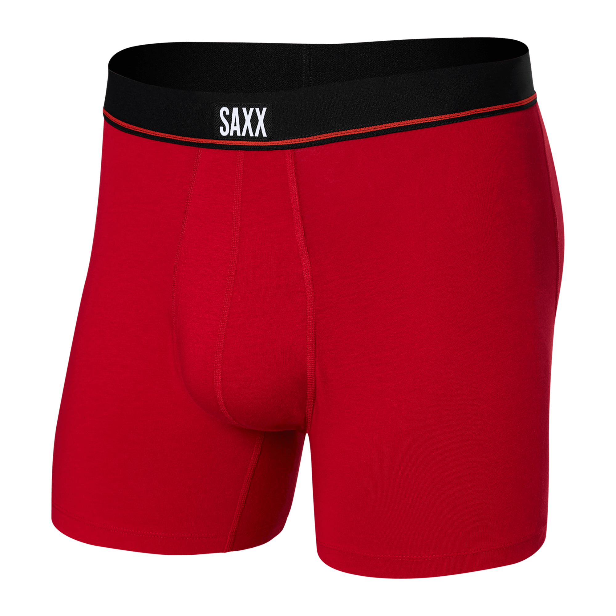 Boxer Saxx Non-Stop Stretch Cotton Rouge
