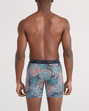 Quest Quick Dry Mesh Boxer Shorts PINEAPPLE PATCH-MULTI