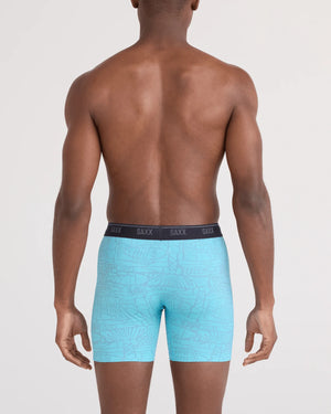 Quest Quick Dry Mesh Boxer Shorts Tiled Fish