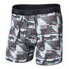 Quest Quick Dry Mesh Boxer Brief : WINTER TREK- BLACK