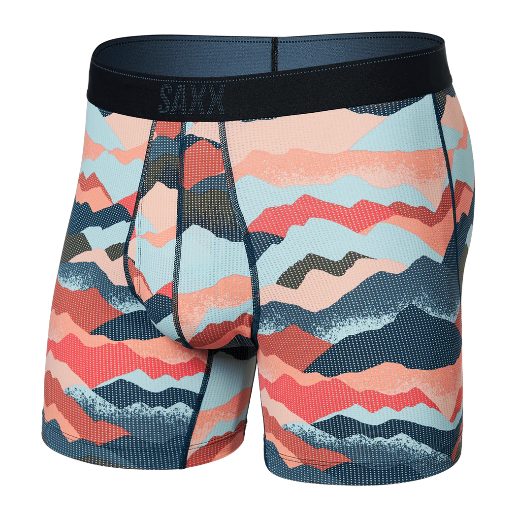 Boxer Saxx Quest Fly MOUNTAIN ABSTRACT