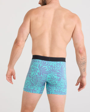 Boxer Quest FLEURS DE SURF-TURQUOISE