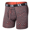 HYPERSPACE-HOT RED Multi-Sport Boxer Shorts