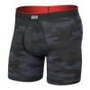 Multi Sport Hydro Boxer Brief : REMOTE CAMO- FADED BLACK
