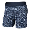 Droptemp Cooling Cotton Boxer Brief : DARK INK BACKSPLASH