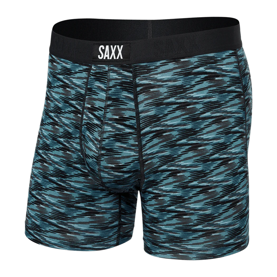 Boxer Saxx Vibe Action Spacedye- Washed Teal