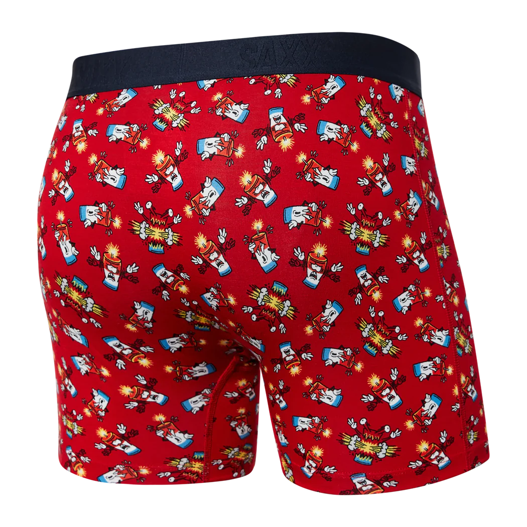 Boxer Saxx Vibe BIG BANG- RED