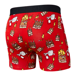 Boxer Saxx Vibe Fired Up Red