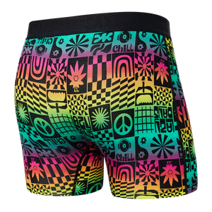 Saxx - Vibe Boxer Brief : Lazy Daze- Multi