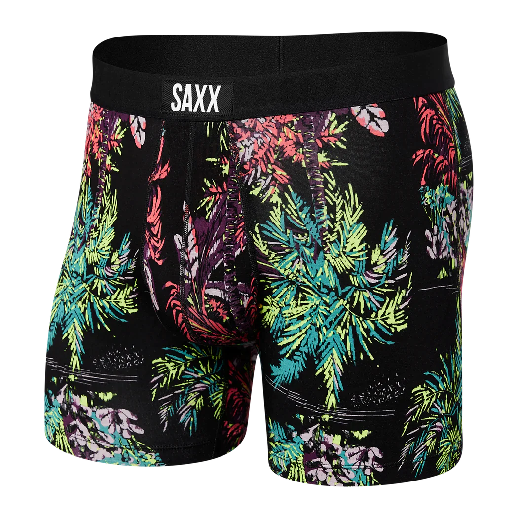 Vibe Boxer Brief Midnight Tropics- Multi