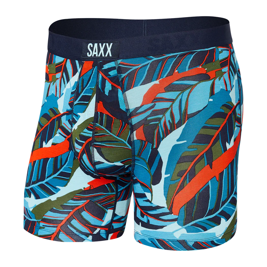 Vibe Boxer Brief Blue Pop Jungle